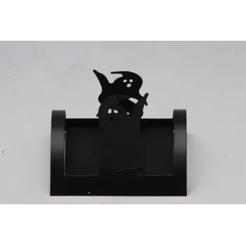 Svícen Kovový svícen černý