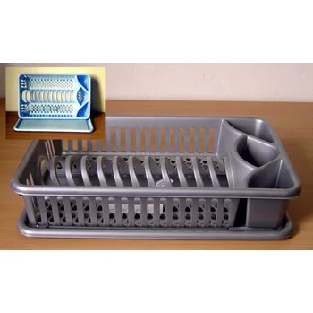 Odkapávač na nádobí Odkapávač na nádobí 42x27cm bílý (sůl-pepř)