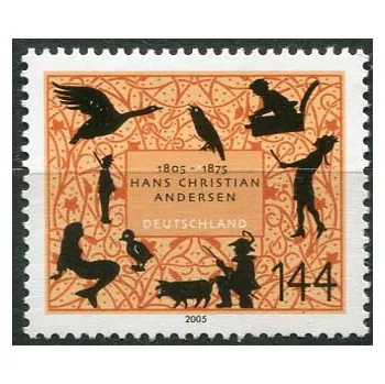 Poštovní známka (2005) MiNr. 2453 ** - Německo - 200. narozenin Hanse Christiana Andersena