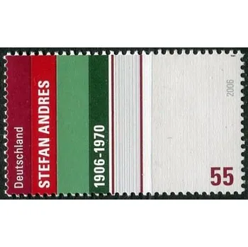 Poštovní známka (2006) MiNr. 2545 ** - Německo - 100. narozeniny Stefan Andres (1906 - 1970), spisovatel