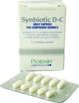 Lék pro psa a kočku Protexin Synbiotic D-C 5x 10 cps.