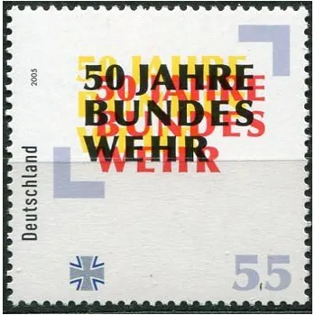 Poštovní známka (2005) MiNr. 2497 ** - Německo - 50 let Bundeswehru