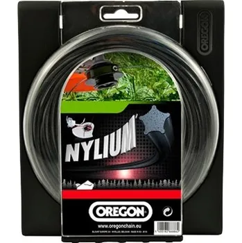 Žací struna NYLIUM STARLINE černé, hvězda 2,7mm x 15m 559054