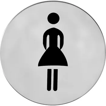 AC-T Servis ACT piktogram DÁMY K SAMOLEPÍCÍ (nerez) DOPRODEJ