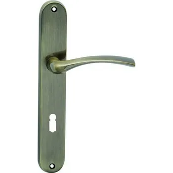 Cobra dveřní kování SINA (bronz) Provedení: K PZ LI (klika levá/koule pro FAB), Rozteč: 90mm