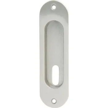 Dveřní kování Cobra madlo ovál BB (pokojový klíč) Povrch: OFS (bronz česaný)