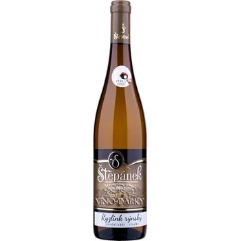 Víno Vinařství Štěpánek Ryzlink rýnský - pozdní sběr 2015 0,75l 