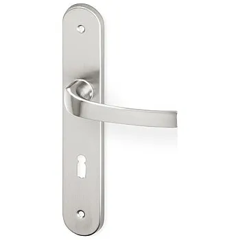 Dveřní kování AC-T Servis ACT dveřní kování BETA OV (nikl) Provedení: PZ (klika/klika, zámek FAB), Rozteč: 72 mm