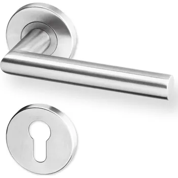 Dveřní kování AC-T Servis ACT protipožární kování TIPA R PO (nerez) Provedení: K PZ RE (klika pravá/koule pro FAB)