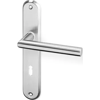 Dveřní kování AC-T Servis ACT dveřní kování TIPA OV ECO (nerez) Provedení: K PZ RE (klika pravá/koule pro FAB), Rozteč: 90 mm