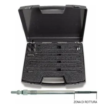 Autodílna Sada nářadí Beta pro demontáž žhavicích svíček, souprava na odstraňová