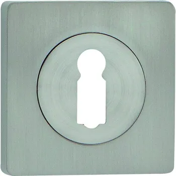 Cobra samostatná rozeta hranatá BB (obyčejný klíč) Povrch: ONS (nikl matný)