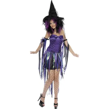 Karnevalový kostým Dámský kostým Půvabná čarodějka Velikost: M