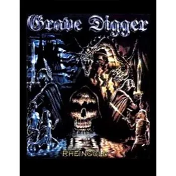 Nášivka nášivka na záda, zádovka Grave Digger - Rheingold