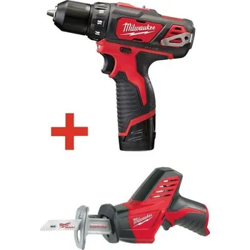 Sada nářadí Milwaukee M12 BDD-202 C + Milwaukee Hackzall M12 C12 HZ-0 SET
