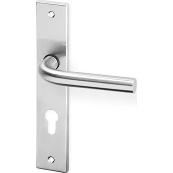 Dveřní kování AC-T Servis ACT dveřní kování LIDA HR (nerez) Provedení: PZ (klika/klika, zámek FAB), Rozteč: 72 mm