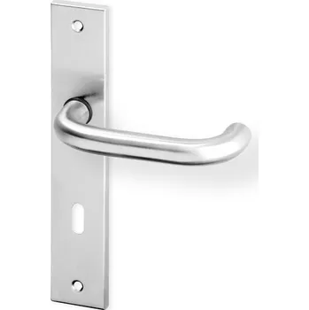 Dveřní kování AC-T Servis ACT dveřní kování UNA HR (nerez) Provedení: BB (klika/klika, dózický klíč), Rozteč: 72 mm