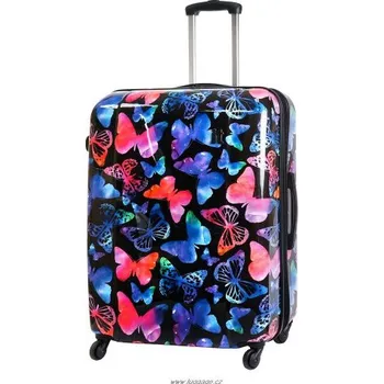 IT Luggage ABS 4 kolečka 30" Motýly