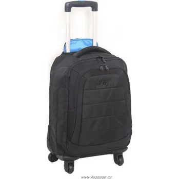 Cestovní taška IT Luggage Měkká kabela na 4 kolečkách černá 17,5"