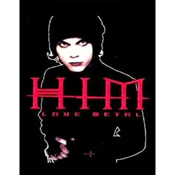 Nášivka nášivka na záda, zádovka H.I.M. - Love Metal