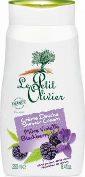 Sprchový gel Le Petit Olivier Sprchový krém Ostružina a fialka