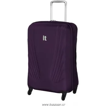 IT Luggage EVA 4 kolečka 24" fialový s dvojitým expanderem