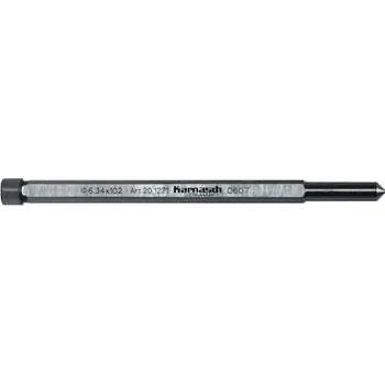 Vrtačka Středící kolík Karnasch 6,34 × 102 mm