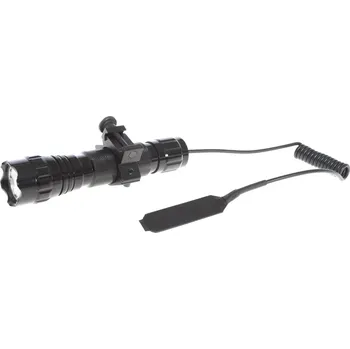 Taktická svítilna 900 lm, 2x baterie, nabíječka, příslušenství, UltraFire