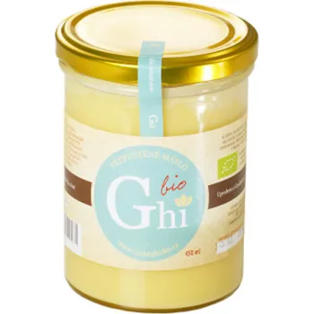 Přepuštěné máslo Ghí Bio Přepuštěné máslo 720 ml