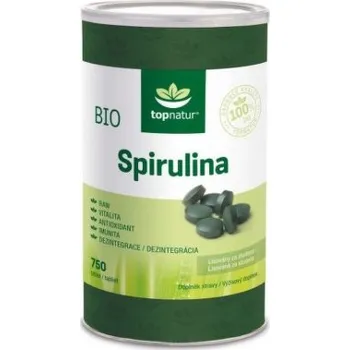Topnatur Bio Spirulina 750 tbl. Přírodní produkt Topnatur Bio Spirulina 750 tbl.