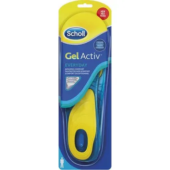 Vložka do bot Recenze Scholl Gel Active Everyday vložky do bot pánské 1 pár