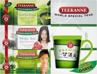 Čaj Teekanne On-pack World Special Teas 3 × 20 ks