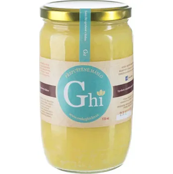 Přepuštěné máslo Ghí Přepuštěné máslo 720 ml