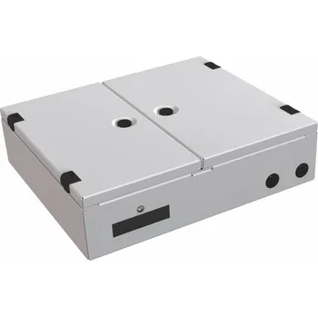 Serverovna ORN-02-35/30-B Optický rozvaděč nástěnný, 350x300mm, dvojitý, RAL7035