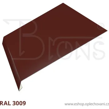 Střešní lemovaní Okapnice rš 200 červenohnědá