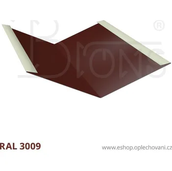 Střešní lemovaní Úžlabí rš 333 červenohnědá