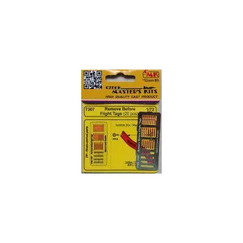 Plastikový model 1/72 Remove Before Flight Tags (20 pcs.)