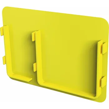 elektrický kabel OPW-16EC-YL Koncový kryt OptiWay, v. 100mm, š. 160mm, žlutý