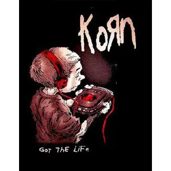 Nášivka nášivka na záda, zádovka Korn - Got The Life II