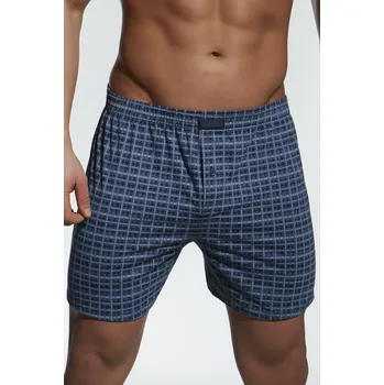 Pánské spodní prádlo Cornette Pánské boxerky 27 modré