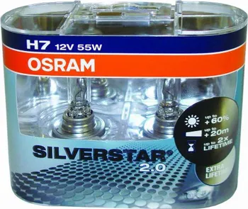 Autožárovka Osram Silvestar H7 55W PX26d 2ks