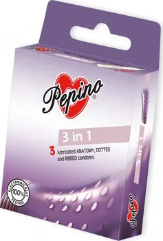 Kondom Pepino 3in1 3 ks