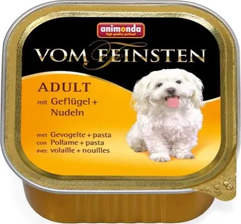 Krmivo pro psa Animonda Vom Feinsten vanička drůbež/těstoviny 150 g
