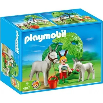 Stavebnice Playmobil Playmobil 4187 Oslík s mládětem