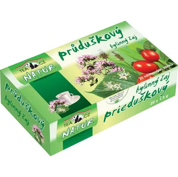Čaj Leros Panda Natur Průduškový bylinný čaj 20 x 1,5 g