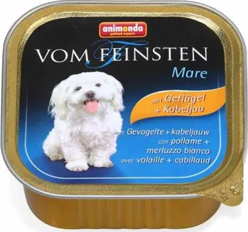 Krmivo pro psa Animonda Vom Feinsten vanička drůbeží/treska 150 g