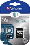Verbatim Pro microSDHC 16 GB UHS-I U3 +…