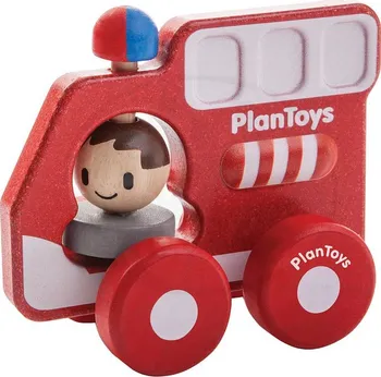 Dřevěná hračka Plan Toys Hasičské auto