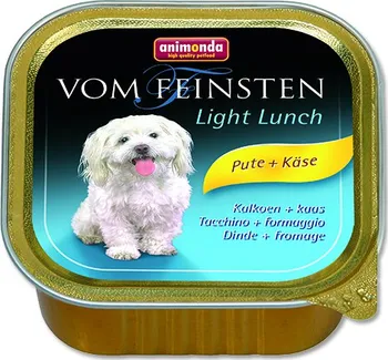 Krmivo pro psa Animonda Vom Feinsten vanička Light Lunch krůta/sýr 150 g