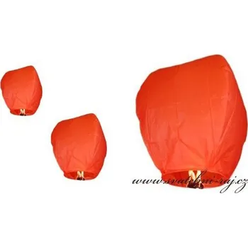 Svatební dekorace Létající přání červené